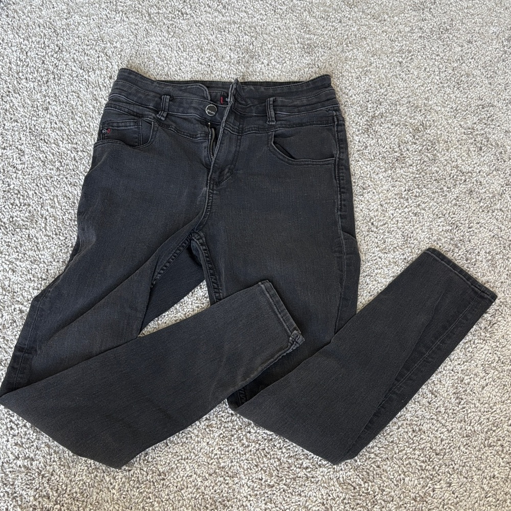 Dear John Charcoal Skinny Jeans